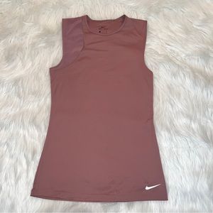 Nike Mauve Pink Dri Fit Tank Top Size XS